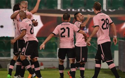 Festa Palermo, il derby si tinge di rosa: 3-1 al Catania