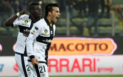 Sansone, che forza! Inter battuta a Parma: ora è terza