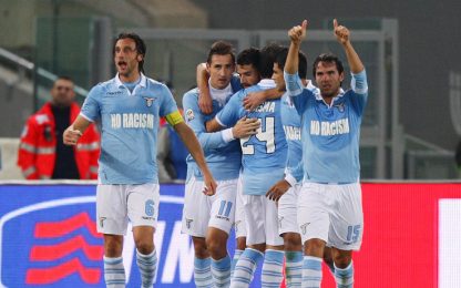 E' una bella Lazio: 3-0 all'Udinese