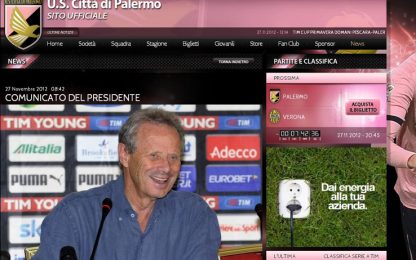 Zamparini: "Dopo 10 anni, Palermo ancora non mi conosce"