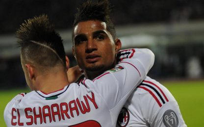 Doppio El Shaarawy, risveglio del Boa: Catania battuto 3-1