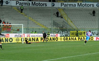 Il Catania passa di rigore: sbaglia Paletta, Parma eliminato