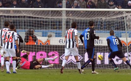 Denis acciuffa l'Udinese, a Bergamo è 1-1. Gli highlights