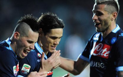 Il Napoli torna a vincere, Hamsik: c'abbiamo messo il cuore