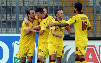 Livorno, che rimonta: il Sassuolo cade 3-2. Pari del Verona