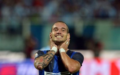 Si ricomincia: l'Inter torna al lavoro, manca solo Sneijder
