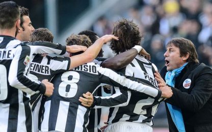 Conte avvisa la Lazio: "La Juventus vuole vincere"