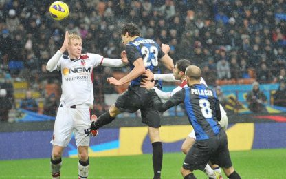 Il Bologna sfiora l'impresa, Ranocchia qualifica l'Inter