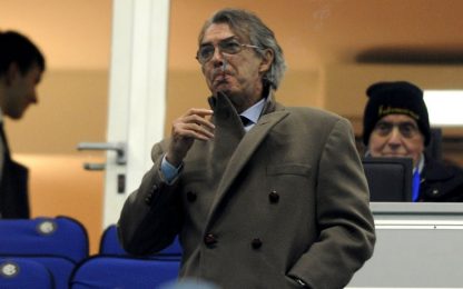 Moratti: "Cori contro Balotelli? Spero non nel derby"