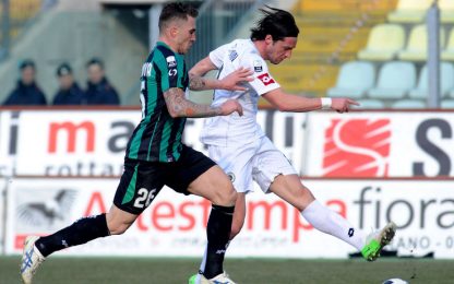 Serie B: il Sassuolo ringrazia il Modena e scappa