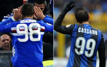 Samp-Inter, Icardi-Cassano è sfida da ritorno al futuro
