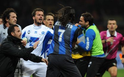 L'Inter impreca, esulta l'Atalanta di Denis. Gli highlights