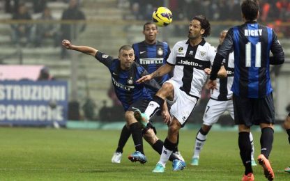Occhio, Inter: con il Parma piovono i cross. I Fantaconsigli
