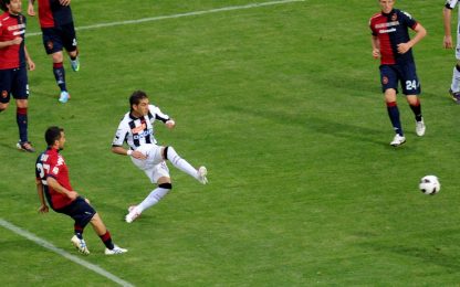 Pereyra sostiene l'Udinese, Cagliari ko. Gli Highlights