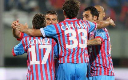 Al Catania basta un gol di Gomez. Pescara al tappeto