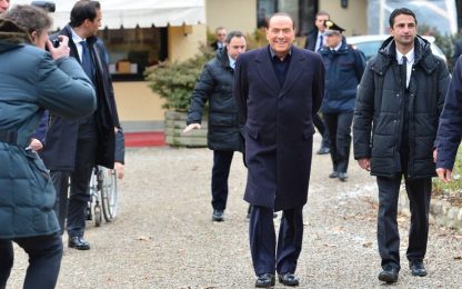Berlusconi, salta il blitz. Allegri: "Non parlo del futuro"