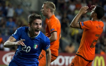 Borini fa secca l'Olanda. Italia U21 in finale con la Spagna