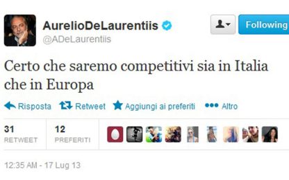 De Laurentiis assicura: "Competitivi in Italia e in Europa"