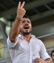 Tim Cup, ingiurie ad un arbitro: un turno di stop a Gattuso