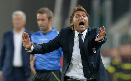 Conte, mal di pancia passato: "La Juve è in crescita"