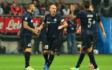 Una grande Inter: Cambiasso e Jonathan fermano la Fiorentina