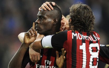Milan, si ferma Balotelli: niente Udinese. Torna Kakà