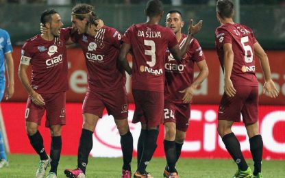 Reggina, Atzori è salvo: Empoli ko. 2-2 tra Spezia e Brescia
