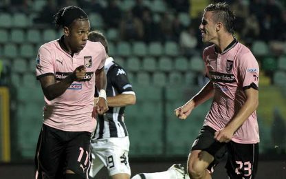 Hernandez lancia il Palermo, Belotti stende il Siena 3-2