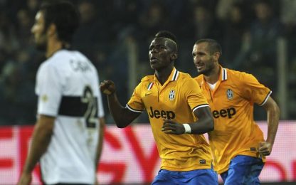 Juve, basta Pogba: Parma battuto 1-0 al Tardini
