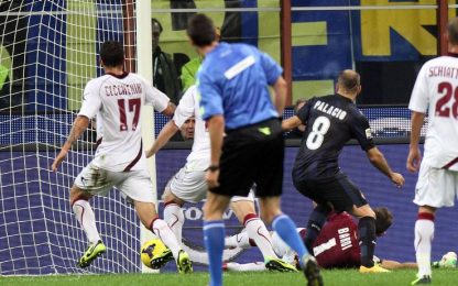 L'Inter omaggia Moratti: Livorno sconfitto 2-0 a San Siro