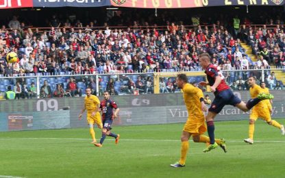 Il Genoa di Gasp fa ancora tris: battuto il Verona 2-0