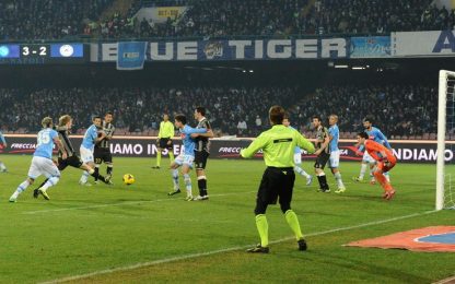 Napoli, l'Udinese dice Basta: termina 3-3 al San Paolo