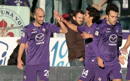 Fiorentina, tris al Bologna. Klose rilancia la Lazio