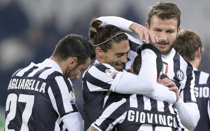 Tim Cup, la Juventus ne fa tre all'Avellino e va ai quarti