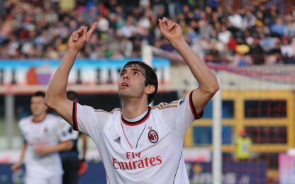 Milan, Kaká vede doppio: vittoria nel derby e gol numero 100