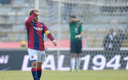 Diamanti salva la panchina di Pioli, Bologna-Genoa 1-0