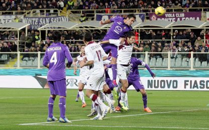 Rodriguez-gol: alla Fiorentina il derby toscano col Livorno