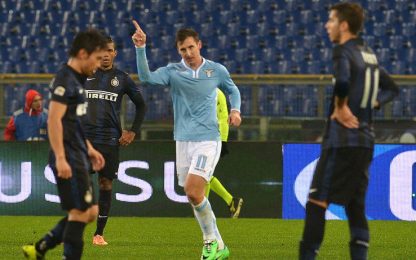 Epifania Reja, Klose beffa l'Inter. Vince la Lazio 1-0