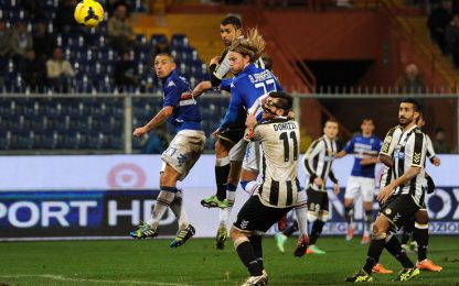 Udinese, a Genova è buio pesto. Vince la Samp 3-0