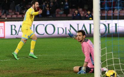Tim Cup, zampata di Higuain: Napoli in semi, Lazio affondata