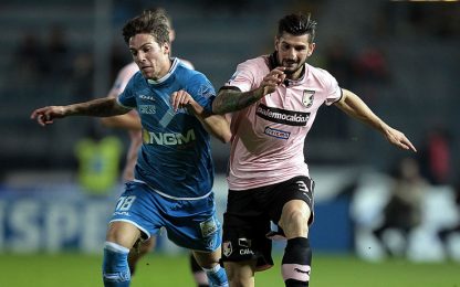 Serie B, l'Empoli non molla il Palermo: 1-1