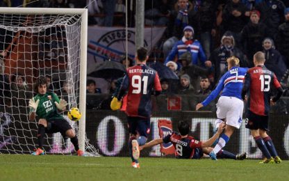 Samp, Maxi gioia nel derby: Genoa battuto 1-0