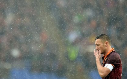 Problema muscolare per Totti: salta la Samp