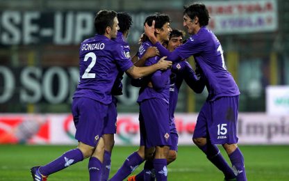 Mati Fernandez beffa il Parma: la Fiorentina agguanta il 2-2