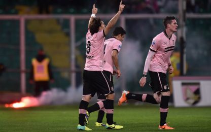 Barreto più Bolzoni: il Palermo batte l'Avellino 2-0