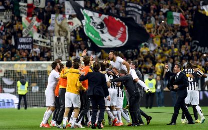 Juventus, sfilata con l'Atalanta: 1-0 allo Stadium in festa