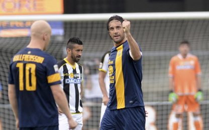 Badu è fatale al Verona: l'Udinese fa 2-2 nel recupero