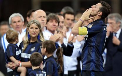 Inter, poker ed Europa nella festa di Zanetti: Lazio battuta