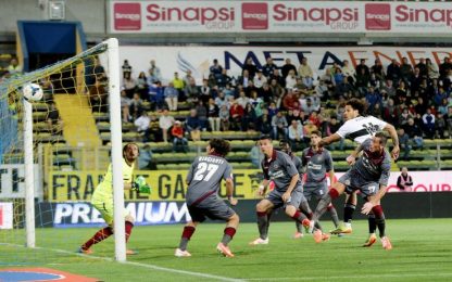 Amauri-gol, Parma in Europa. Cerci sbaglia un rigore al 93'