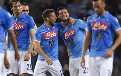 Napoli, prove di Champions superate: Dzemaili piega il Barça